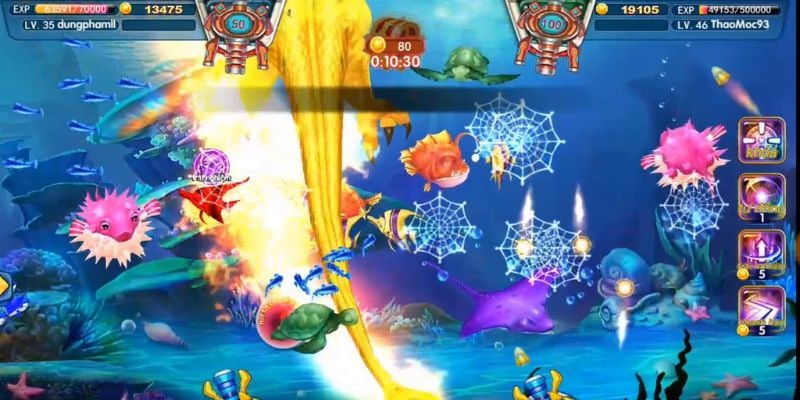 Trải nghiệm bắn cá đỉnh cao, hiệu ứng chân thực